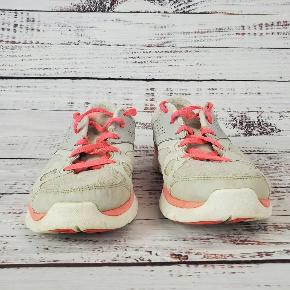 Nike Flex Gray Pink Running Shoes 512108-004 Women's Athletic Sneakers Size 7.5
